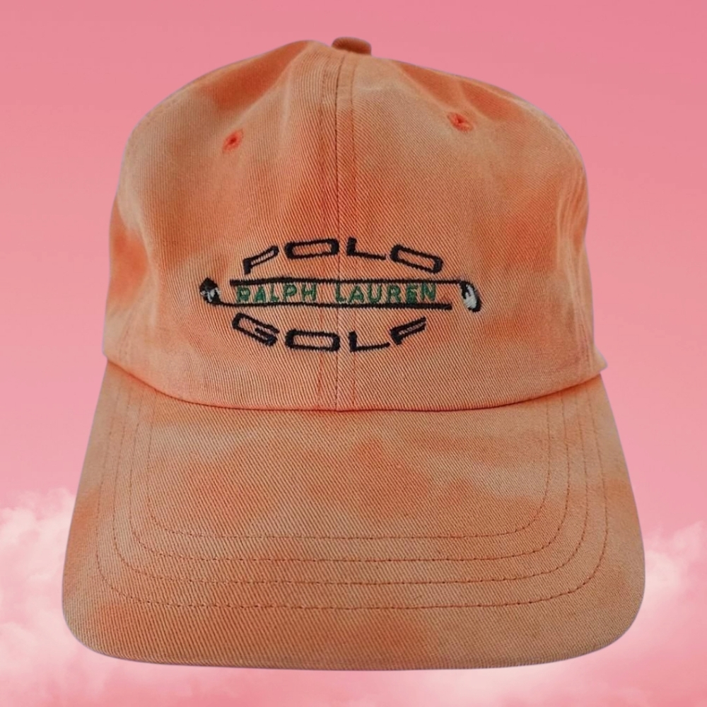 Vintage Polo Ralph Lauren Orange Cap